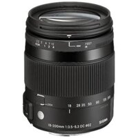 Sigma 18-200mm f/3.5-6.3 DC Macro OS HSM For Canon - Likenew 95%