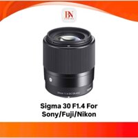 Sigma 30mm f/1.4 DC DN For Sony / Fujifilm / Nikon / Canon RF