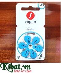 Signia PR44/675, Pin máy trợ thính Signia PR44, Pin 675 _Pin máy điếc Signia PR44/675 chính hãng /Vỉ 6viên