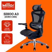 Sihoo A3 (Doro C300) Đen - Ghế văn phòng công thái học - Giao hàng toàn quốc - Giá Rẻ Nhất tại Millor.vn