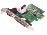 SIIG Cyber 1S1P PCIe Controller (JJ-E00011-S3)