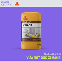 Sika Grout 214-11 - Vữa rót bù co ngót, gốc xi măng - 25Kg