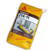 SiKa GROUT 214-11 ,vữa rót gốc xi măng ,không co ngót bao 25kg (màu Xám)