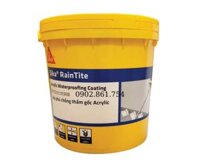 Sika ® RainTite Chính Hãng (thùng 4kg). Sơn chống thấm tường ngoài.