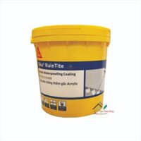 Sika ® RainTite Chính Hãng (thùng 4kg). Sơn chống thấm tường ngoài.