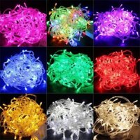 Sỉ=lẻ 10 dây đèn nháy led trang trí noel, tết 2022 dài 5M 34 bóng led nhiều màu sắc