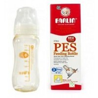 [Sỉ_lẻ] Bình sữa Farlin cổ rộng nhựa PES 270cc PES-888