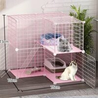 Sỉ/lẻ CHUỒNG MÈO 2 TẦNG CHO THÚ CƯNG SIÊU HOT