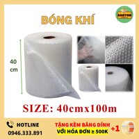 [SỈ/LẺ] Cuộn Xốp Khí (40cmx100m) Giá Rẻ - Màng Xốp Hơi - Xốp Nổ - Bóng Khí -  Gói Hàng - Đóng Bọc Hàng