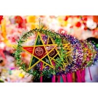 Sỉ=lẻ đèn ông sao vui tết trung thu truyền thống 25cm, 40cm