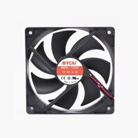 Silent 12cm 12025 5V 12V 24V Quạt làm mát khung máy tính