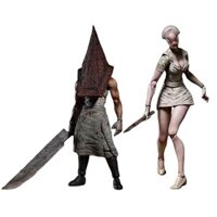Silent Hill 2 Game Đầu Tam Giác Kim Tự Tháp Đỏ Vô Diện Y Tá Di Chuyển Được Hình Hành Động Mô Hình Tay Đồ Trang Trí antilkvn