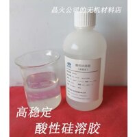 Silica gel có độ axit 30%, độ tinh khiết cao, thời hạn sử dụng một năm, được sử dụng cho các thí nghiệm và phát triển nghiên cứu khoa học vật liệu.