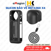 Silicon aMagisn bảo vệ Insta360 X4 chống trầy xước máy và lens cực tốt