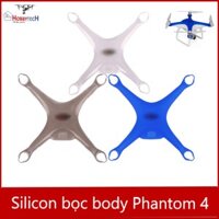 Silicon bọc body Phantom 4 - phụ kiện flycam DJI Phantom 4