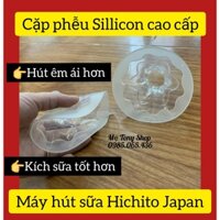 [Silicon Cao Cấp] Cặp 2 Phễu Hút Sữa Sillicon Size 24mm-Máy Hút Sữa HICHITO/ROZABI/MEDELA... (Thay Thế Phễu Nhựa)