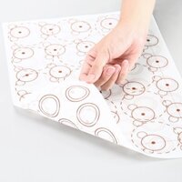 Silicon có thể ăn được sợi thủy tinh nướng giấy nhào bột macarons silicone baking mat 42 * 29,5 double-sided available / bread baking mat dough transfer pad extraction pad