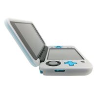Silicon  Cover Protector for  NEW 2DS XL LL Console - White