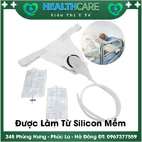 (Silicon Tốt) Dụng Cụ Hỗ Trợ Đi Tiểu Cho Người Già Nam - Nữ , Hàng Silicon Tốt - Túi Đựng Nước Tiểu