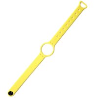 Silicon Wristband Replacement Watch Wrist Strap for MISFIT SHINE2 - yellow