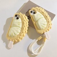 [Silicone Chống Sốc] Ốp lưng hình dứa sang trọng thời trang cho iPhone 11/12/13 Pro/14/15 Pro Max 3.29