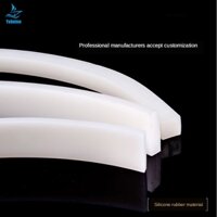 Silicone Dây Cao Su Silicon Chịu Nhiệt Hình Vuông 2mm 3mm 4mm 5 6 7mm 8mm 9mm 10mm 11mm 12mm 13mm 14mm 15mm-20mm