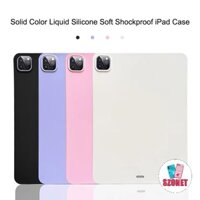 Silicone Không Dấu Vân Tay Mềm Máy Tính Bảng Dành Cho iPad Mini 6 iPad 9.7 5th Air 3 Air 4 Air 5 iPad 10.2 9th 10th Gen iPad Pro 11 inch 2022 2021 iPad Pro 12.9 2022 2021iPad Giá Đỡ