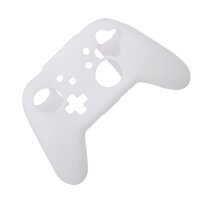 Silicone Protective Case Cover Skin for Nintendo Switch Pro Controller - White