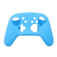 Silicone Protective Case Cover Skin for Nintendo Switch Pro Controller - Blue