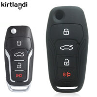 Silicone Sửa Đổi Chìa Khóa Giá Đỡ Cho Xe Ford Focus 3 Mk3 Thoát Thủy Ngân Mariner Eskeep 2015 2016 2017 2018 Chìa Khóa Xe Móc Khóa Phụ Kiện