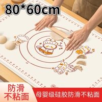 Silicone Tấm Silicon Dày Dặn Chống Dính Dùng Để Cuốn Bột Làm Bánh