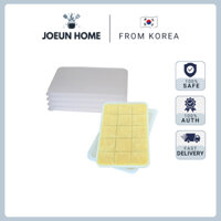 [Silicook Hàn Quốc] Khay bảo quản tỏi, thịt viên, gia vị thái hạt lựu có nắp đậy an toàn Hàn Quốc | 5 khay lớn