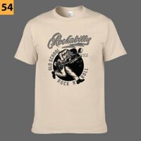 [silkscreen] Gildan premium x revartees - Áo Thun cotton Họa Tiết Đơn Giản - Kem Cát