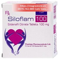 Siloflam 100 Flamingo Điều Trị Rối Loạn Cương Dương (1 vỉ x 4 viên)