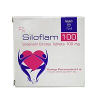Siloflam 100 Sildenafil 1 vỉ x 4 viên – Thuốc cường dương