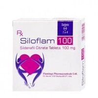 Siloflam 100mg Flamingo 1 vỉ x 4 viên - Điều trị rối loạn cường dương
