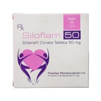 Siloflam 50 Sildenafil 1 vỉ x 4 viên – Thuốc cường dương