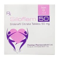 Siloflam 50mg Flamingo 1 vỉ x 4 viên – Điều trị rối loạn cường dương