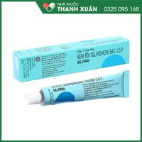 Silvirin U.S.P phòng và trị nhiễm khuẩn do bỏng