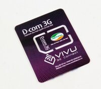 Sim 3G, 4G DC500 Viettel trọn gói 12 tháng không cần nạp