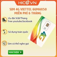 Sim 3G 4G VIETTEL D500 & D500T( Có Thể Nghe Gọi) Trọn Gói 12 Tháng Không Cần Nạp, Giá Cực Rẻ