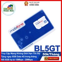 Sim 3G/4G Mobifone BL5G & Z70 Max KHÔNG GIỚI HẠN DUNG LƯỢNG DATA