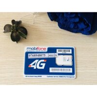 Sim 3G/4G Mobifone