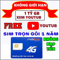 Sim 4G 5G Mobifone Dùng Trọn Gói 1 Năm 12Car80 Miễn PHí Data Không Giới Hạn Xem Yotut Sim Lắp Màn Ô tô Ipad