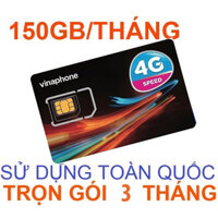 Sim 4G Giá Rẻ Vinaphone BIG50Y 5GB/Ngày - Tỷ Gb Xem YOUTUBE/TIK TOK/ZALO - Miễn phí 3 Tháng Không Nạp Thẻ