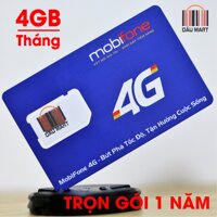 Sim 4G MDT250A Mobifone Giống F500 Trọn Gói 1 Năm (4GB/Tháng)