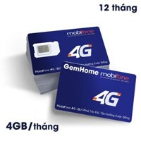 Sim 4G Mobi F500 trọn gói 1 năm không cần nạp tiền