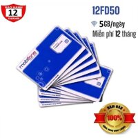 SIM 4G MOBIFONE 12FD50( Đặt hàng mới lên gói)