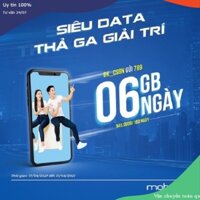 Sim 4G Mobifone dung lượng cao CS3N - CS6N 180GB/tháng