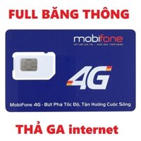 Sim 4G Mobifone ED60 max data , Không giới hạn dung lượng , 60k/tháng
